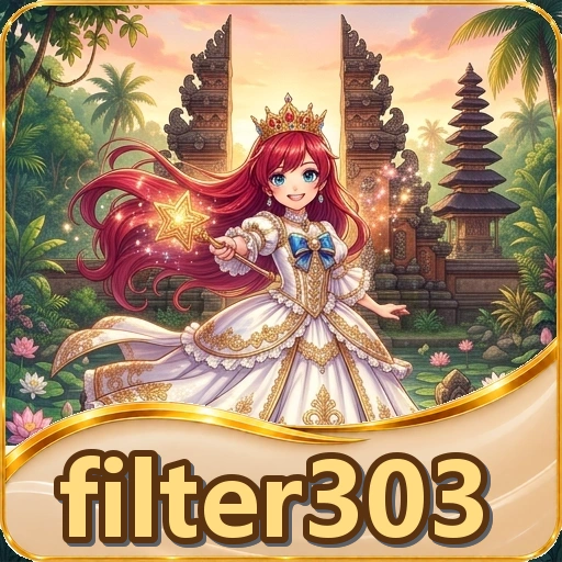 Kotak pencarian katalog filter303 untuk mencari nama aplikasi di Android